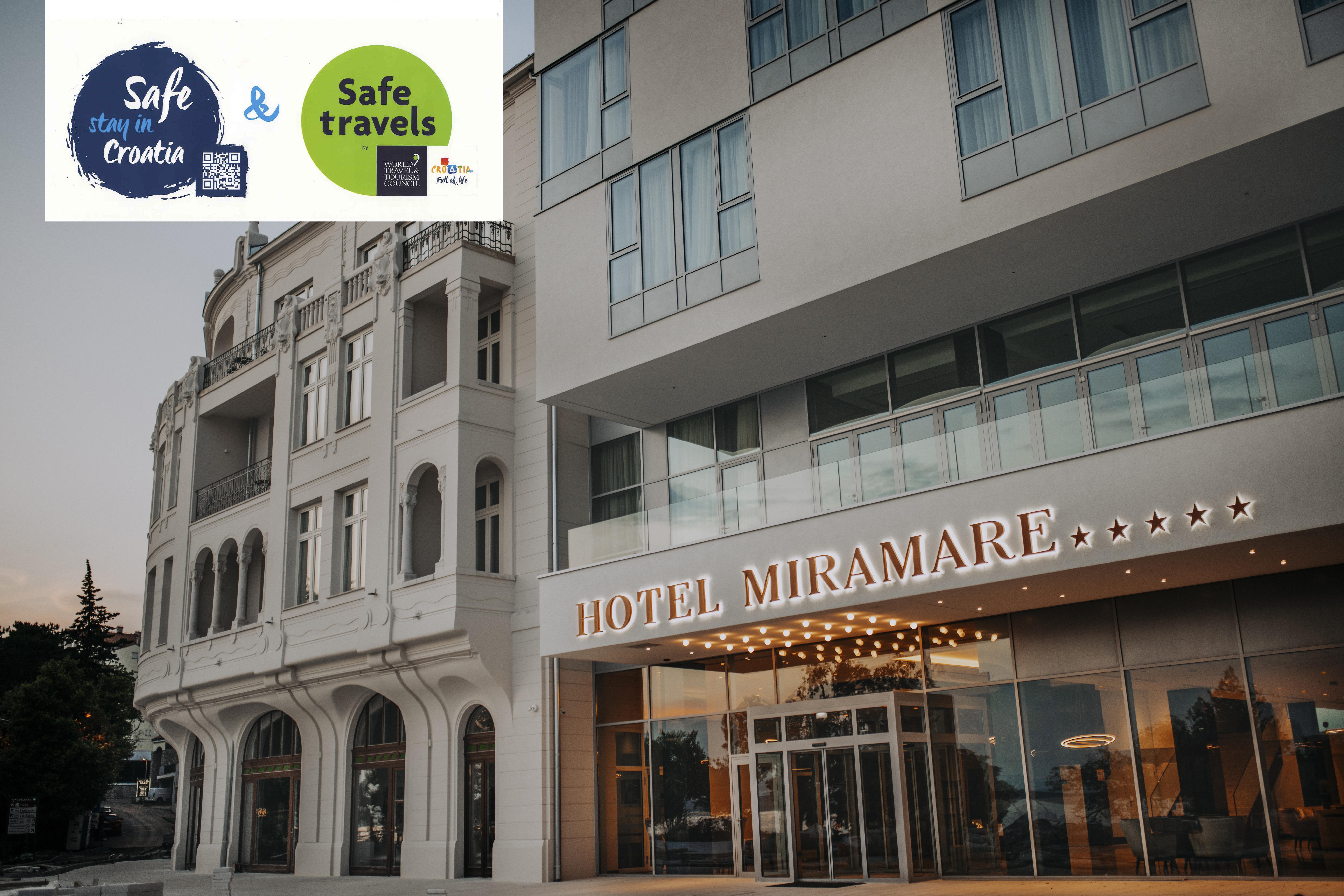 Hotel Miramare Crikvenica Bagian luar foto